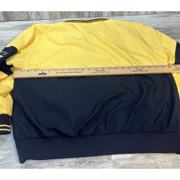 Cutter and Buck Pullover Womens Medium Yellow Black Climaguard 1/4 Zip Golf - Picture 6 of 6